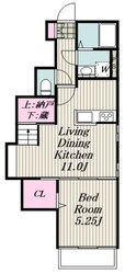 サフィール鷺沼の物件間取画像